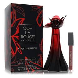 Christian Siriano Ooh La Rouge Exclusif Eau De Parfum Spray + 0.21 oz Red Lip Gloss By Christian Siriano