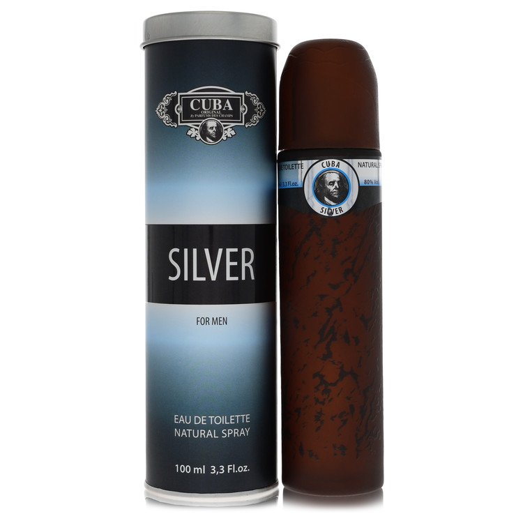 Cuba Silver Eau De Toilette Spray By Fragluxe