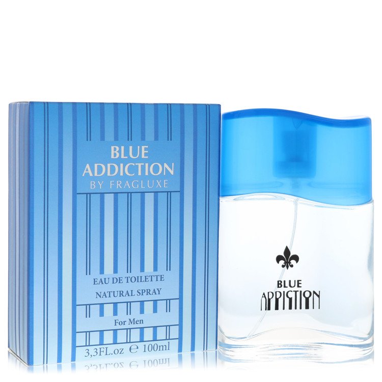 Fragluxe Blue Addiction Eau De Toilette Spray By Fragluxe